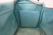 画像をギャラリービューアに読み込む, HERMES/エルメス リンディ34 トリヨンクレマンス ブルーアトール T刻印 ショルダーバッグ 700110056