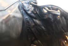 画像をギャラリービューアに読み込む, CHANEL/シャネル マトラッセチェーンリュック ラムスキン ブラック/ゴールド金具 リュック 800040037
