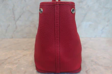 画像をギャラリービューアに読み込む, HERMES/エルメス ガーデンパーティPM ネゴンダ ルージュカザック T刻印 トートバッグ 700120124