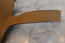 画像をギャラリービューアに読み込む, HERMES／エルメス ピコタンロックカザックＭＭ トリヨンクレマンス パールグレー/クラフト □Q刻印 ハンドバッグ 700110053
