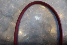 画像をギャラリービューアに読み込む, HERMES/エルメス ガーデンパーティPM ネゴンダ ルージュカザック T刻印 トートバッグ 700120124