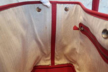 画像をギャラリービューアに読み込む, HERMES／エルメス ガーデンパーティPM ネゴンダ ルージュカザック T刻印 トートバッグ 700120124
