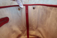 画像をギャラリービューアに読み込む, HERMES/エルメス ガーデンパーティPM ネゴンダ ルージュカザック T刻印 トートバッグ 700120124