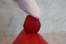 画像をギャラリービューアに読み込む, HERMES/エルメス ピコタンロックPMトレサージュ ヴォーエプソン ジョーンアンプル/ブリック/ホワイト C刻印 ハンドバッグ 800040068