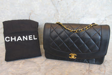 画像をギャラリービューアに読み込む, CHANEL/シャネル ダイアナマトラッセチェーンショルダーバッグ ラムスキン ブラック/ゴールド金具 ショルダーバッグ 700010061
