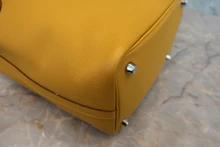 画像をギャラリービューアに読み込む, HERMES/エルメス ピコタンロックPMトレサージュ ヴォーエプソン ジョーンアンプル/ブリック/ホワイト C刻印 ハンドバッグ 800040068