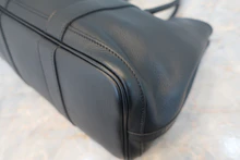 画像をギャラリービューアに読み込む, HERMES／エルメス ガーデンツイリーＴＰＭ ヴォーガリバー ブラック □I刻印 トートバッグ 800040110
