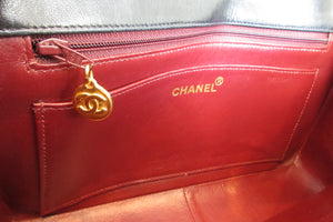 CHANEL/シャネル ダイアナマトラッセチェーンショルダーバッグ ラムスキン ブラック/ゴールド金具 ショルダーバッグ 700010061