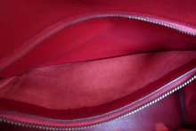 画像をギャラリービューアに読み込む, HERMES／エルメス ケリー28 クシュベル ルージュヴィフ 〇U刻印 ショルダーバッグ 800040065
