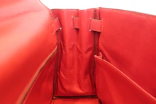 画像をギャラリービューアに読み込む, HERMES/エルメス ケリー28 クシュベル ルージュヴィフ 〇U刻印 ショルダーバッグ 800040065