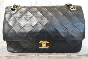 CHANEL/シャネル マトラッセチェーンショルダーバッグ ラムスキン ブラック/ゴールド金具 ショルダーバッグ 600120213