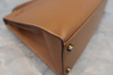 画像をギャラリービューアに読み込む, HERMES／エルメス ケリー28 クシュベル ゴールド ショルダーバッグ 800040071
