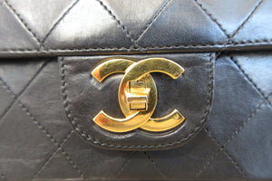 CHANEL/シャネル マトラッセチェーンショルダーバッグ ラムスキン ブラック/ゴールド金具 ショルダーバッグ 600120213