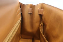 画像をギャラリービューアに読み込む, HERMES／エルメス ケリー28 クシュベル ゴールド ショルダーバッグ 800040071
