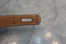 画像をギャラリービューアに読み込む, HERMES/エルメス ケリー28 クシュベル ゴールド ショルダーバッグ 800040071