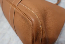 画像をギャラリービューアに読み込む, HERMES/エルメス ガーデンパーティPM ネゴンダ ゴールド □K刻印 トートバッグ 800030005