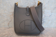 画像をギャラリービューアに読み込む, HERMES/エルメス ピコタンロックMM トリヨンクレマンス ブルーザンジバル X刻印 ハンドバッグ 800040081
