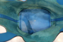 画像をギャラリービューアに読み込む, HERMES／エルメス ピコタンロックＭＭ トリヨンクレマンス ブルーザンジバル X刻印 ハンドバッグ 800040081
