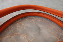 画像をギャラリービューアに読み込む, HERMES/エルメス ボリード31 ヴォーガリバー オレンジ □B刻印 ショルダーバッグ 800040079