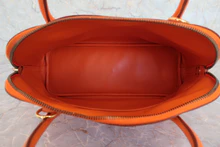 画像をギャラリービューアに読み込む, HERMES/エルメス ボリード31 ヴォーガリバー オレンジ □B刻印 ショルダーバッグ 800040079