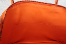画像をギャラリービューアに読み込む, HERMES/エルメス ボリード31 ヴォーガリバー オレンジ □B刻印 ショルダーバッグ 800040079