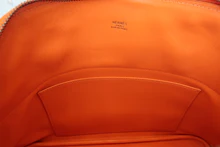 画像をギャラリービューアに読み込む, HERMES／エルメス ボリード31 ヴォーガリバー オレンジ □B刻印 ショルダーバッグ 800040079
