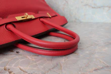 画像をギャラリービューアに読み込む, HERMES／エルメス バーキン35 トリヨンクレマンス ルージュカザック □Q刻印 ハンドバッグ 700020171
