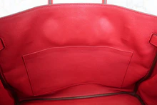 画像をギャラリービューアに読み込む, HERMES/エルメス バーキン35 トリヨンクレマンス ルージュカザック □Q刻印 ハンドバッグ 700020171