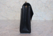 画像をギャラリービューアに読み込む, CHANEL/シャネル Vステッチチェーンショルダーバッグ キャビアスキン ブラック/ゴールド金具 ショルダーバッグ 800010228