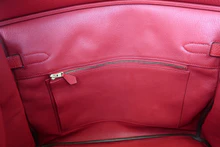 画像をギャラリービューアに読み込む, HERMES／エルメス バーキン35 トリヨンクレマンス ルージュカザック □Q刻印 ハンドバッグ 700020171
