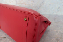 画像をギャラリービューアに読み込む, HERMES／エルメス バーキン35 クシュベル ルージュヴィフ □B刻印 ハンドバッグ 700060050
