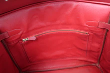 画像をギャラリービューアに読み込む, HERMES/エルメス バーキン35 クシュベル ルージュヴィフ □B刻印 ハンドバッグ 700060050