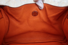 画像をギャラリービューアに読み込む, HERMES/エルメス リンディ30 トリヨンクレマンス オレンジ □N刻印 ショルダーバッグ 700030284
