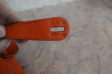 画像をギャラリービューアに読み込む, HERMES／エルメス リンディ30 トリヨンクレマンス オレンジ □N刻印 ショルダーバッグ 700030284
