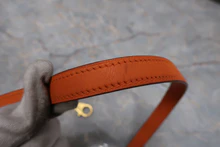 画像をギャラリービューアに読み込む, HERMES／エルメス ボリード31 ヴォーガリバー オレンジ □B刻印 ショルダーバッグ 800040079
