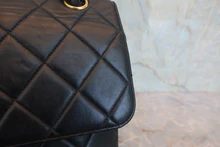 画像をギャラリービューアに読み込む, CHANEL/シャネル マトラッセダブルフェイスショルダーバッグ ラムスキン ネイビー/ゴールド金具 ショルダーバッグ 800040114