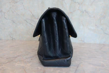 画像をギャラリービューアに読み込む, CHANEL/シャネル マトラッセダブルフェイスショルダーバッグ ラムスキン ネイビー/ゴールド金具 ショルダーバッグ 800040114
