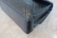 画像をギャラリービューアに読み込む, CHANEL/シャネル マトラッセダブルフェイスショルダーバッグ ラムスキン ネイビー/ゴールド金具 ショルダーバッグ 800040114
