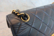 画像をギャラリービューアに読み込む, CHANEL/シャネル マトラッセダブルフェイスショルダーバッグ ラムスキン ネイビー/ゴールド金具 ショルダーバッグ 800040114