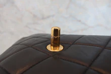 画像をギャラリービューアに読み込む, CHANEL/シャネル マトラッセダブルフェイスショルダーバッグ ラムスキン ネイビー/ゴールド金具 ショルダーバッグ 800040114