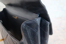 画像をギャラリービューアに読み込む, CHANEL/シャネル マトラッセダブルフェイスショルダーバッグ ラムスキン ネイビー/ゴールド金具 ショルダーバッグ 800040114