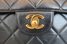 画像をギャラリービューアに読み込む, CHANEL/シャネル マトラッセダブルフェイスショルダーバッグ ラムスキン ネイビー/ゴールド金具 ショルダーバッグ 800040114