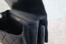 画像をギャラリービューアに読み込む, CHANEL/シャネル マトラッセダブルフェイスショルダーバッグ ラムスキン ネイビー/ゴールド金具 ショルダーバッグ 800040114