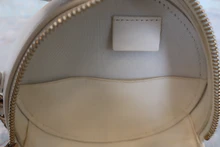画像をギャラリービューアに読み込む, CHANEL/シャネル マトラッセラウンドチェーンショルダーバッグ キャビアスキン ホワイト/ゴールド金具 ショルダーバッグ 800040100