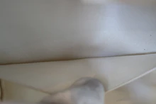 画像をギャラリービューアに読み込む, CHANEL/シャネル マトラッセラウンドチェーンショルダーバッグ キャビアスキン ホワイト/ゴールド金具 ショルダーバッグ 800040100