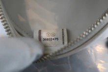 画像をギャラリービューアに読み込む, CHANEL/シャネル マトラッセラウンドチェーンショルダーバッグ キャビアスキン ホワイト/ゴールド金具 ショルダーバッグ 800040100