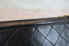 画像をギャラリービューアに読み込む, CHANEL/シャネル マトラッセフリンジショルダーバッグ ラムスキン ブラック/ゴールド金具 ショルダーバッグ 800040093
