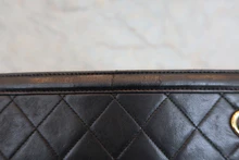 画像をギャラリービューアに読み込む, CHANEL/シャネル マトラッセフリンジショルダーバッグ ラムスキン ブラック/ゴールド金具 ショルダーバッグ 800040093