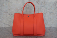 画像をギャラリービューアに読み込む, HERMES／エルメス ガーデンパーティPM カマイユ カントリー オレンジポピー C刻印 トートバッグ 800020267
