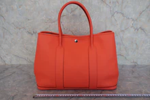 画像をギャラリービューアに読み込む, HERMES／エルメス ガーデンパーティPM カマイユ カントリー オレンジポピー C刻印 トートバッグ 800020267
